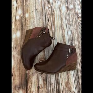 Dr Scholl's Women’s Double Boot in Copper Brown - Size 7.5M